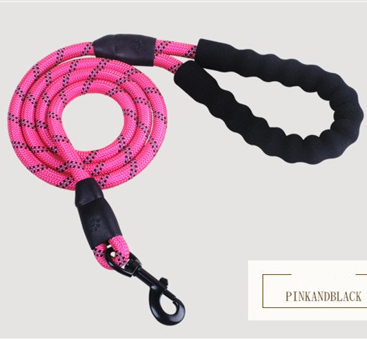 0075a661-d90c-466f-bd15-92a25ece9dfa.jpg Reflective Dog Leash Nylon Pet Dog Leash Rope For Small Medium Large Dogs Walking Training Pet Suppiles - Image 10