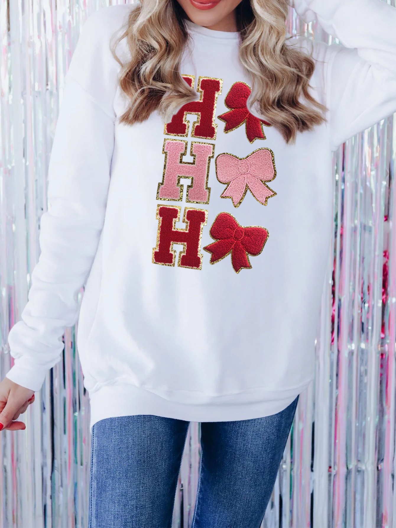 01e11b57-29d1-4f5a-85a7-c38c2a7ed334.jpg Women Print Hooded Sweatshirt Christmas Shirts For Women Christmas Tree Sequin 2024 Autumn New Style Fashion Sweatshirts - Image 5