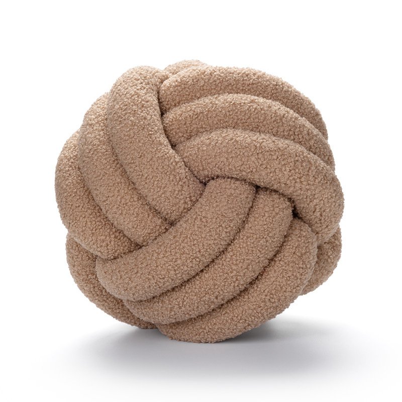 02db6780-0d1d-4828-b667-d2b68de89f22.jpg Sofa Living Room Spherical Lamb Wool Bedside Cushion - Image 7