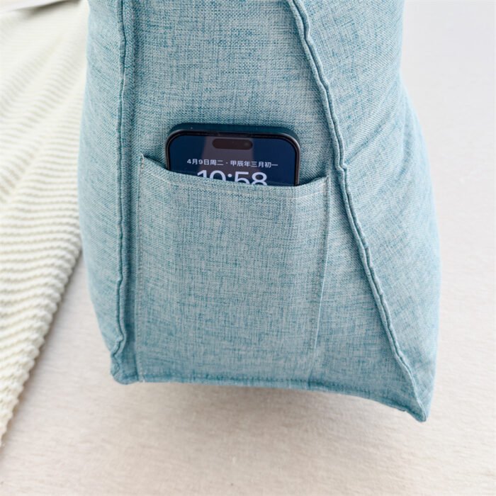 Cotton And Linen Cushion Without Bedside Soft Upholstery - Image 3