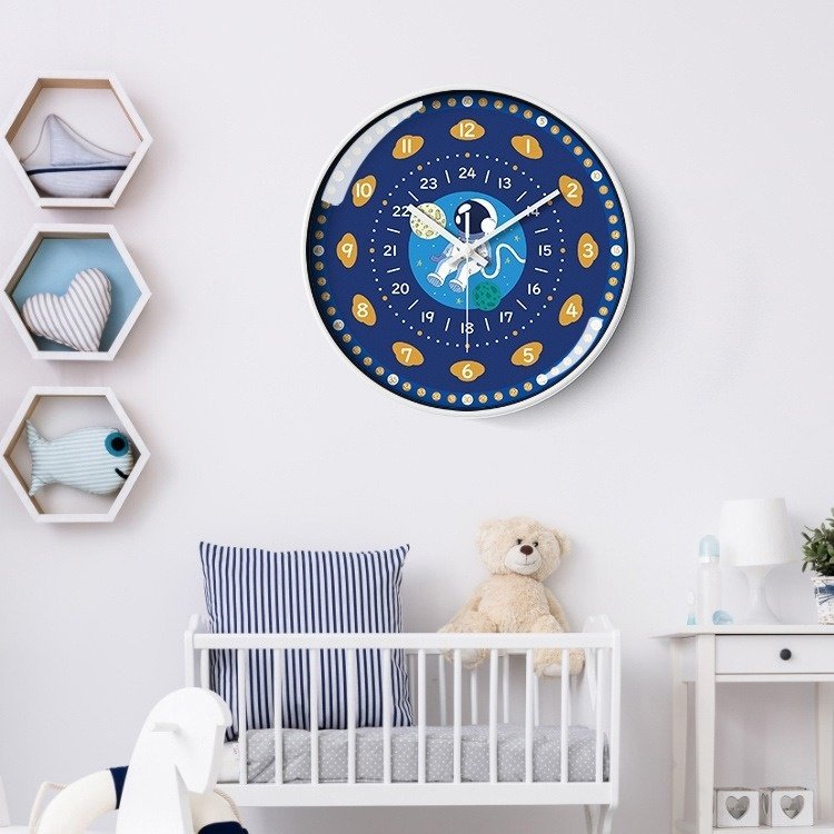 087cb95e-e1dc-4e24-b696-743fe62ae25f_trans.jpeg Early Education Cartoon Mute Children's Time Management Quartz Home Wall Mounted Clock - Image 4