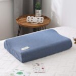 Washed Cotton Latex Pillowcase Skin-friendly - Image 9