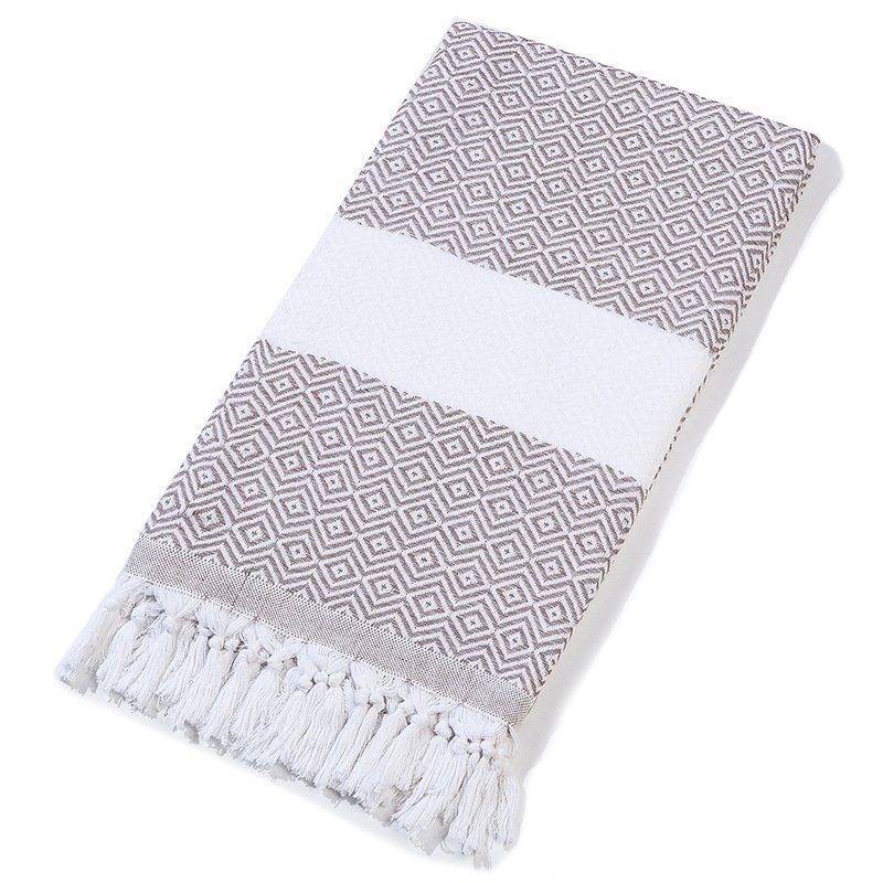 0bb25bdc-0d55-4cc3-8791-178901193946.jpg Handmade Tassel Blanket Turkish Beach Towel - Image 3