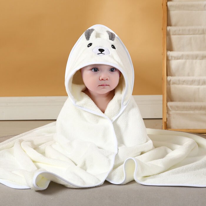 Spring And Autumn Baby Airable Cover Swaddling Bath Towel - Image 8