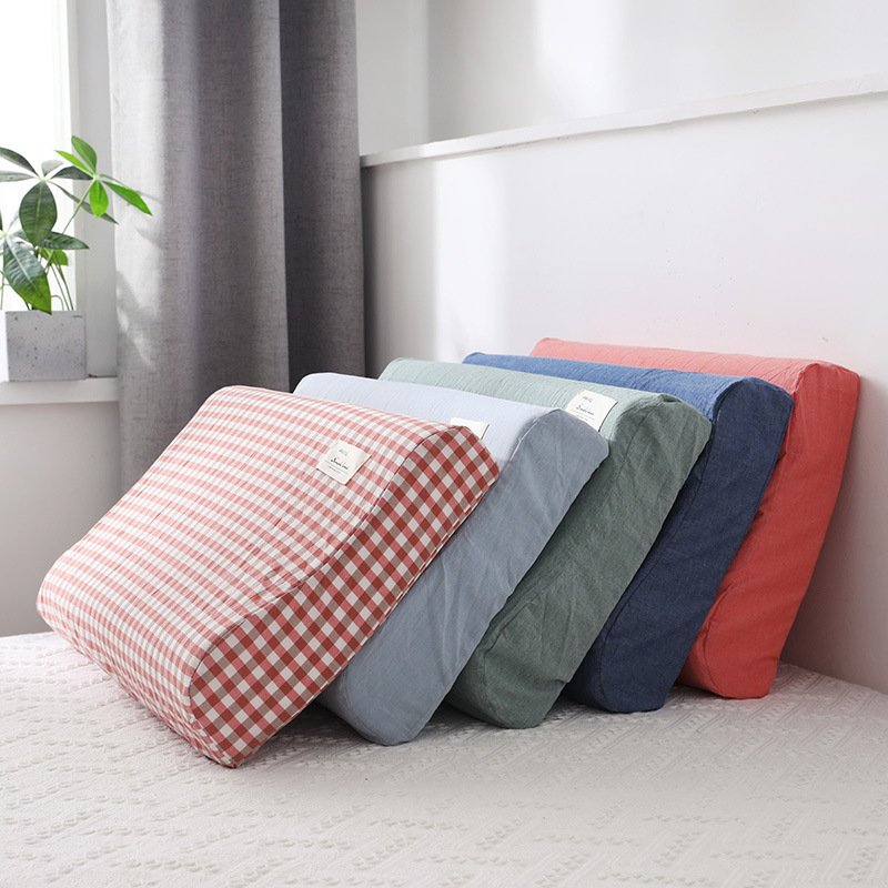 0d3e9c24-72a4-432c-a329-65bd51ba3b9c.jpg Washed Cotton Latex Pillowcase Skin-friendly - Image 1