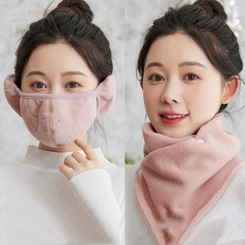 0ead0d1c-a024-4482-881d-dc1f6410328b.jpg Thermal Mask Women's Thickened Cold Proof Earmuff Winter Keep Warm - Image 1