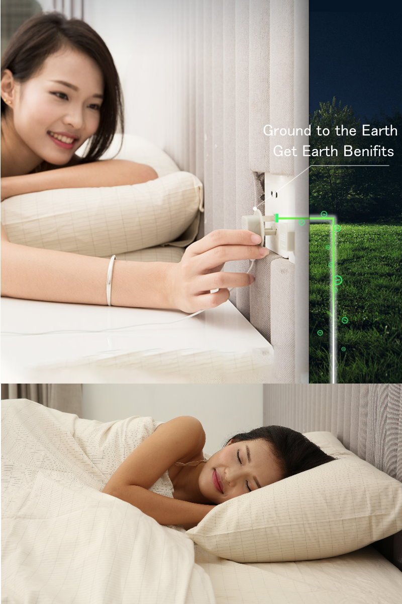 0f4daee5-7a32-4a13-ad00-f4eb81b0aa25.jpg Ground Air Sheet Silver Fiber Conductive Anti-Static Bedding - Image 3