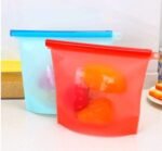 Silicone fresh-keeping bag vacuum sealed bag food  storage bag refrigerator food fruit storage bag - Image 2