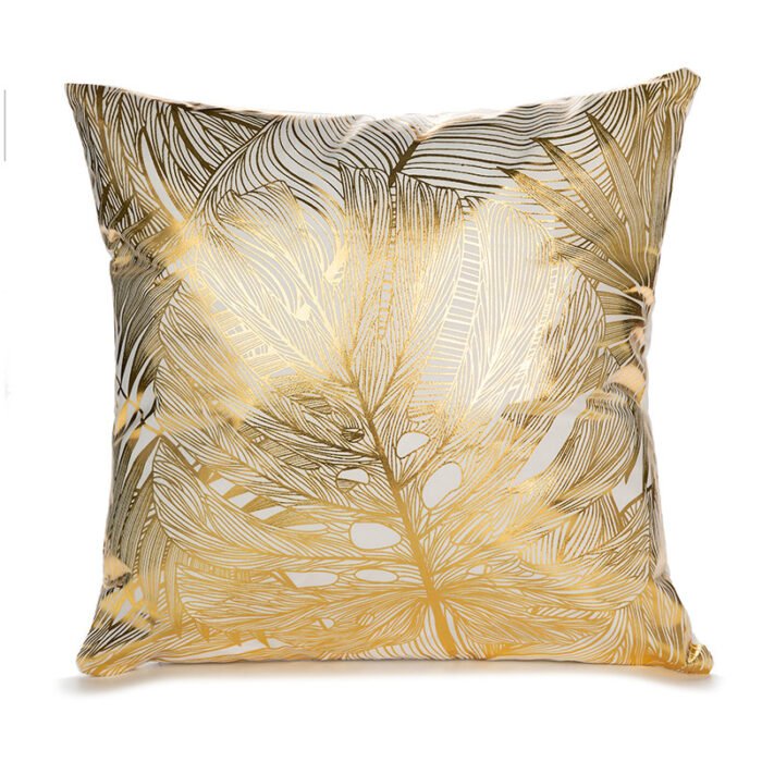 Sofa cushion cover bronzing waist pillowcase - Image 2