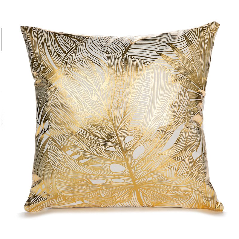 1014346415189.jpg Sofa cushion cover bronzing waist pillowcase - Image 2
