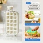 One-Click Molding Cooling Cup,Instant Ice Maker,Zero-Contact Design,Straw Included,Curling Mold,Portable & Stylish Chilled Drink - Image 8