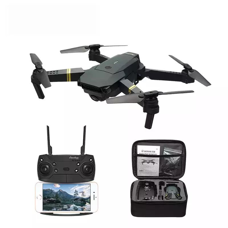 1037263215069.jpg E58 Folding Aerial Drone - Image 1