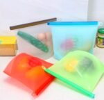 Silicone fresh-keeping bag vacuum sealed bag food  storage bag refrigerator food fruit storage bag - Image 3