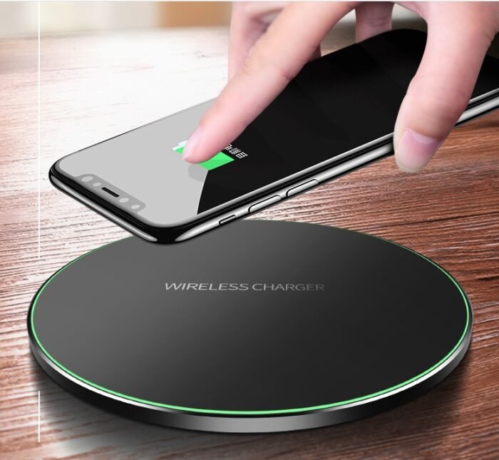 Wireless Charger For I-Phone Fast Wireless Charging Pad For Sam-sung High Speed - Image 3