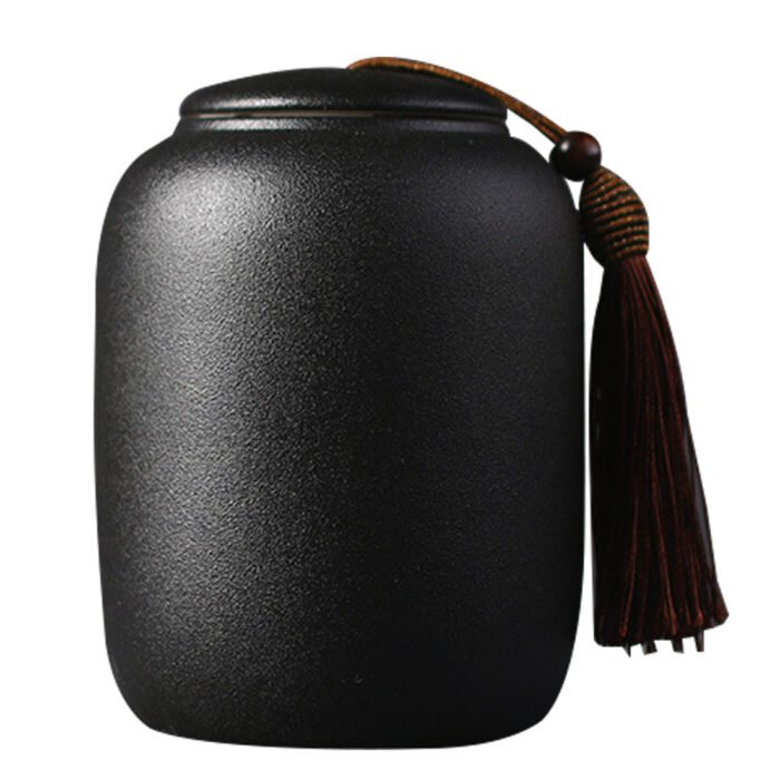 Ceramic jar sealed storage container - Image 2