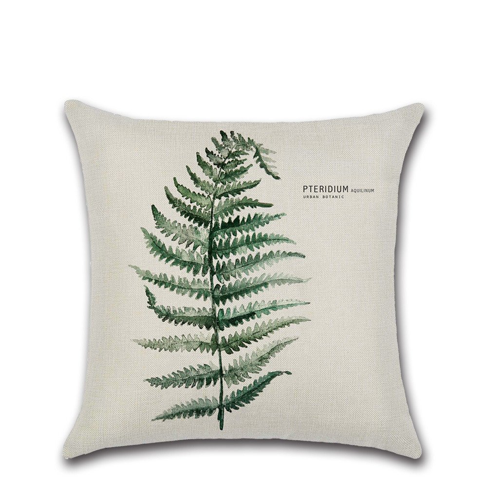 10967032627896.jpg Plain and elegant flax leaf pillow - Image 5