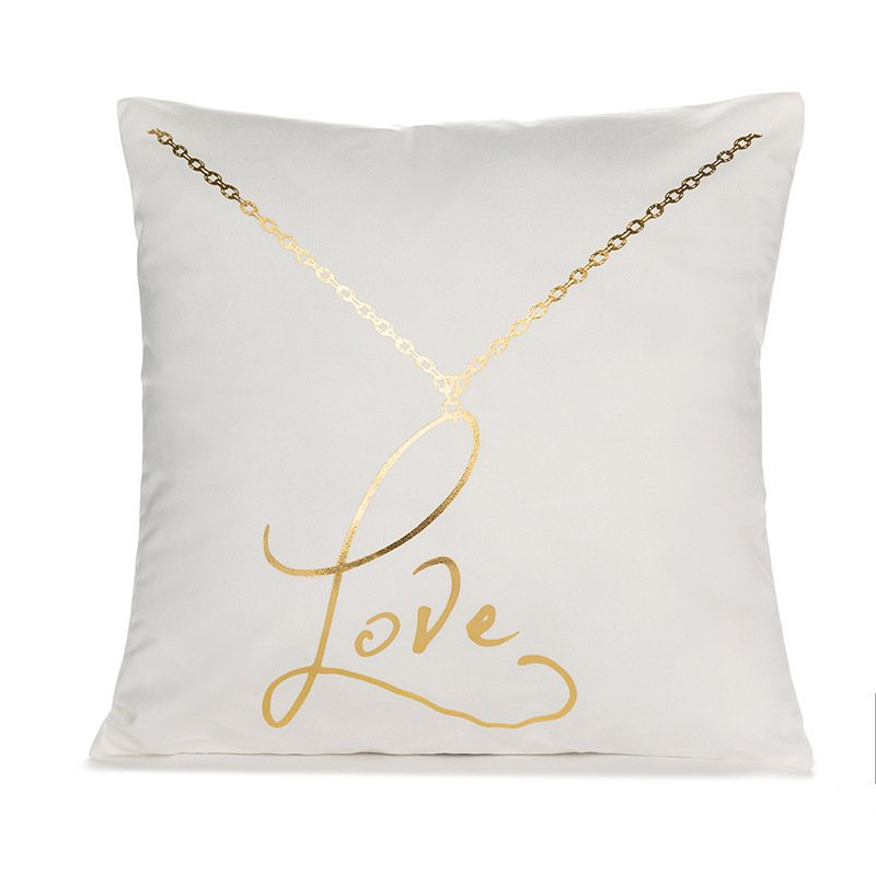 1173361637763.jpg Sofa cushion cover bronzing waist pillowcase - Image 7