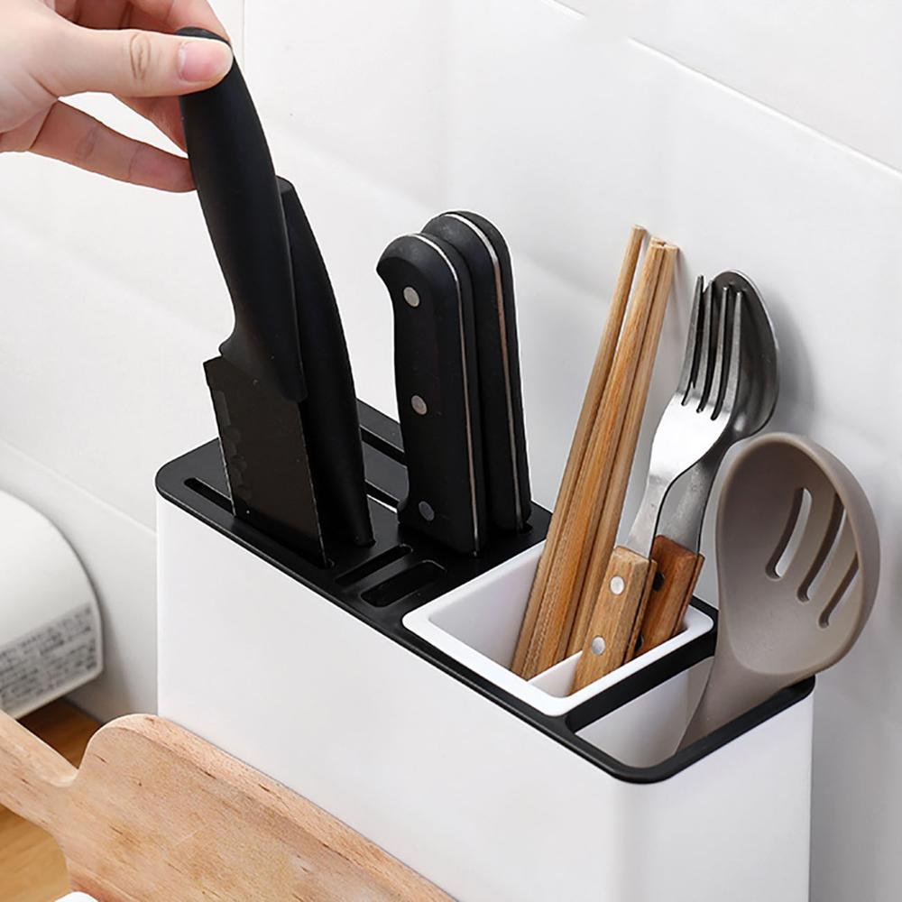 11861659315880.jpg Tableware Storage Holders Kitchen Knife Plastic Storages Racks For Kitchen Convenience Cabinet Kitchen Gadgets - Image 3