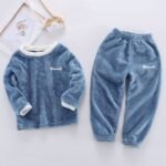 Children's Suits Autumn And Winter Velvet Men And Women - Image 4