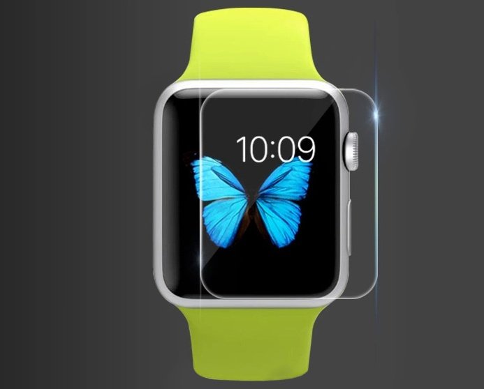 12238562637539.jpg Compatible With Compatible With Watch Toughened Film IWatch Glass Film Ultra-thin Protective Film 38mm - Image 2