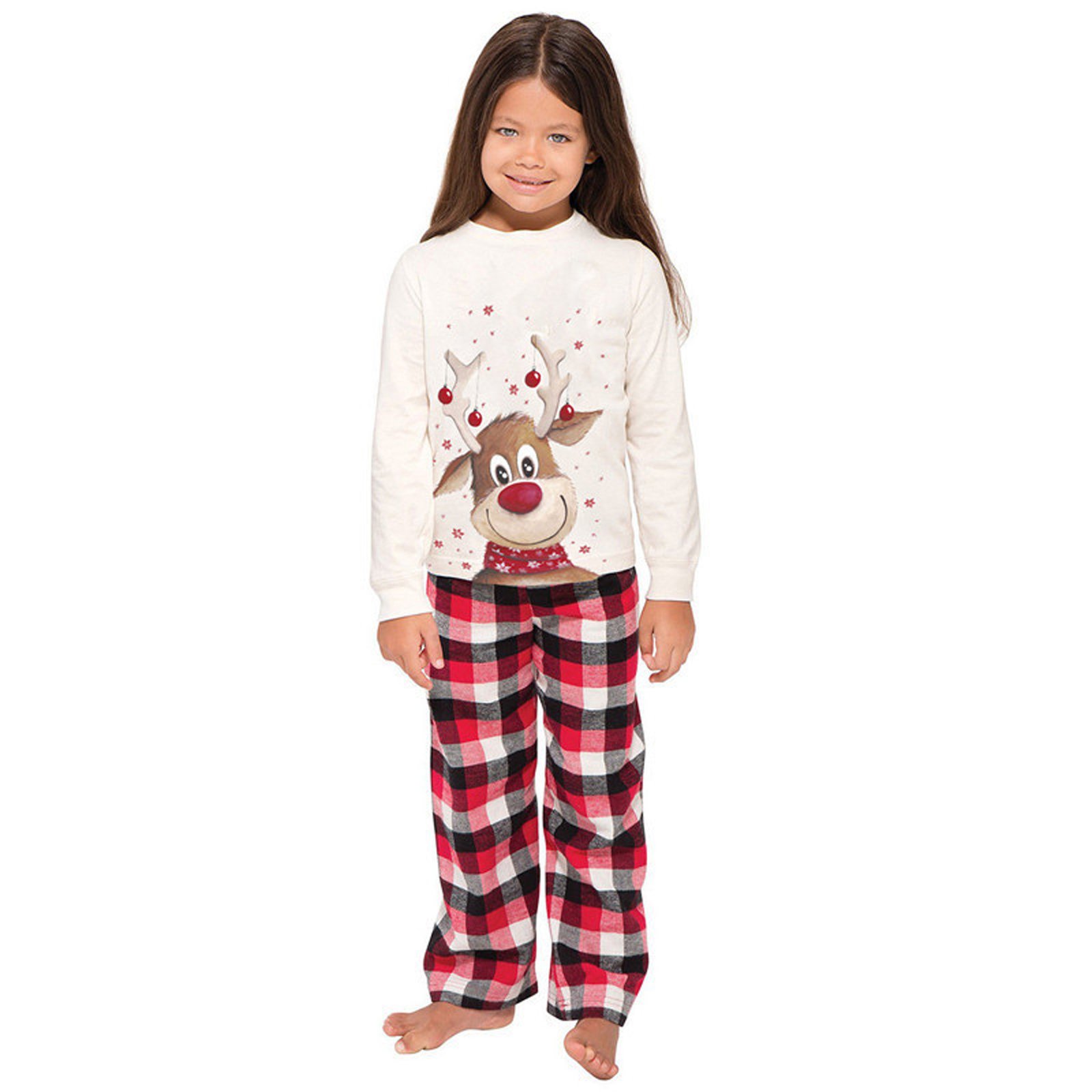 1264405415930.jpg Elk Print Christmas Parent-child Outfit - Image 2