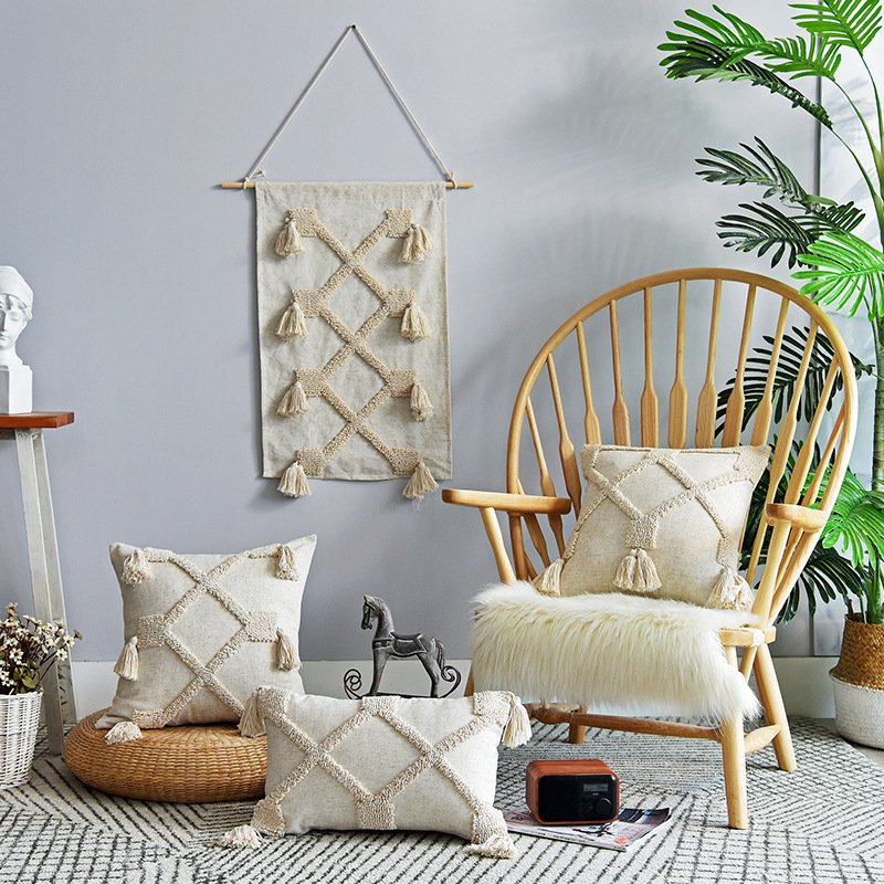 1332658364159.jpg Hand-tufted pillowcase - Image 2