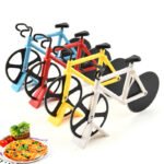 Pizza Cutter Stainless Steel Bicycle Shape Wheel Bike Roller Pizza Chopper Slicer Pizza Cutting Knife Kitchen Tools - Image 6