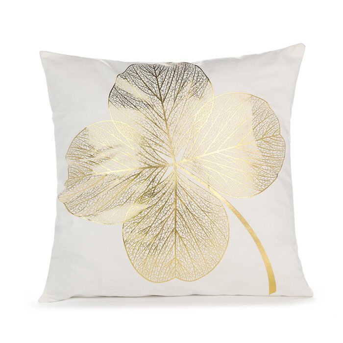 Sofa cushion cover bronzing waist pillowcase - Image 5
