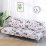 No armrest folding sofa bed cover - Image 2