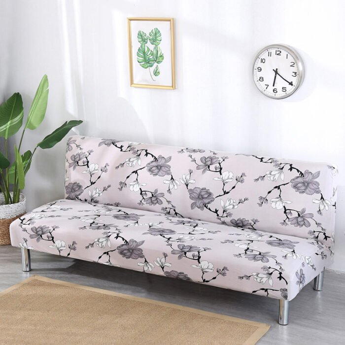 No armrest folding sofa bed cover - Image 2