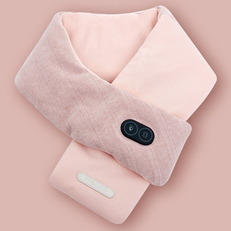 13faa081-4083-4f65-98f3-042097f1b6dd.jpg 3 Gear Washable Electric Heating Scarf Warming Massage Scarves Winter Warmer USB Heated Neckwear Shawl - Image 3