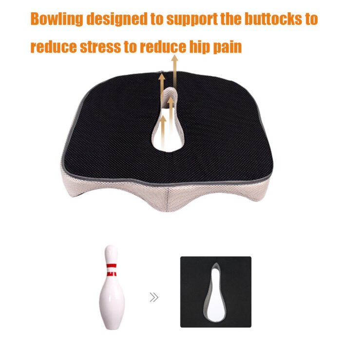 Coccyx Orthopedic Comfortable Memory Foam Chair Car Seat Cushion for Lower Back Tailbone Medical Hemorrhoids Cushion Almofadas - Image 3