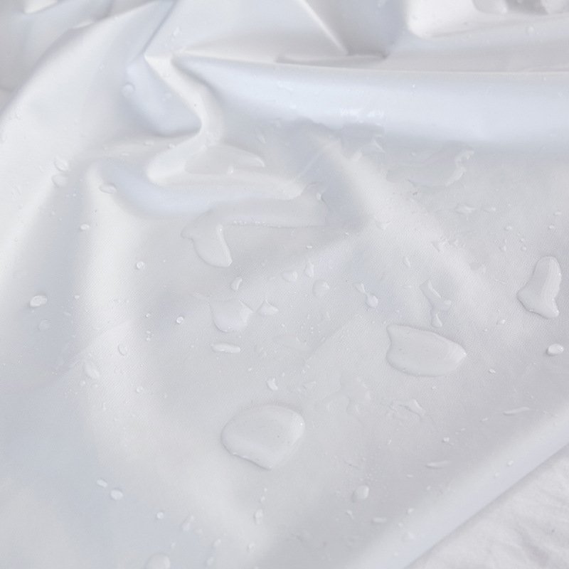 1603568190858.jpg Pure Color Bedspread Pongee Sweat Bed Sheet - Image 3
