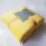 Pure Color Fleece Fleece Blanket Travel Blanket - Image 8