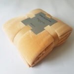 Pure Color Fleece Fleece Blanket Travel Blanket - Image 5