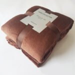 Pure Color Fleece Fleece Blanket Travel Blanket - Image 4