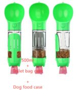 Pet Water Bottle Feeder Bowl Garbage Bag Storage Portable Pet Outdoor Travel 3 In 1 Dog Water Bottle - Image 9