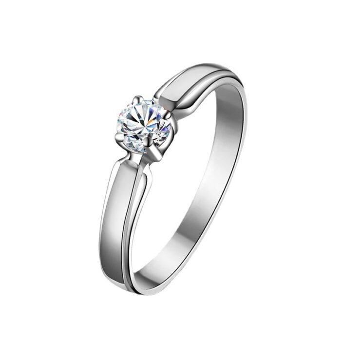 Sterling Silver Jewelry Fashion Personality Women's Ring New Ring - Image 4
