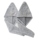 New Bamboo Charcoal Fiber Hair Towel - Image 4