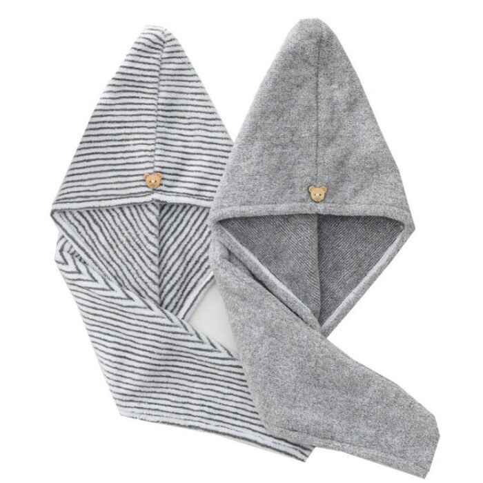 New Bamboo Charcoal Fiber Hair Towel - Image 4