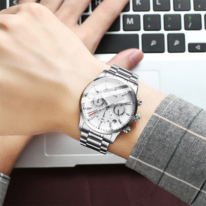 Men Fashion Sport Quartz Clock Mens Watches - Image 5