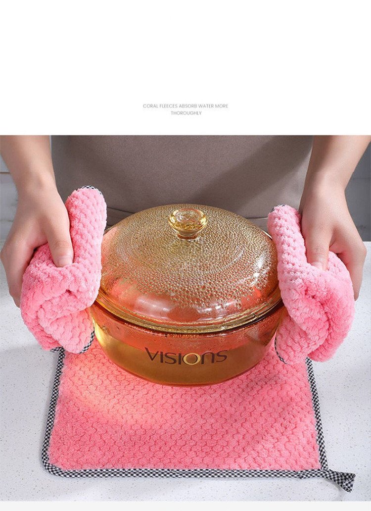 1620817520312.jpg Kitchen Non-stick Oil Thickened Absorbent Rag Dish Towel - Image 3