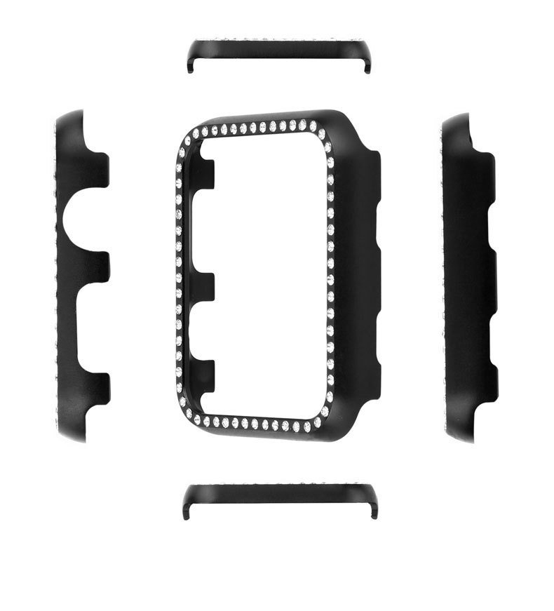 1621475271815.jpg Compatible with Apple , Watch Diamond Protective Case - Image 3