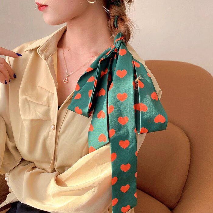 Fashion Ladies Print Ribbon Headdress - Image 7
