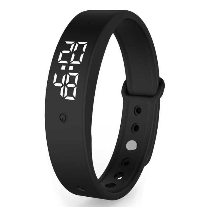 New V9 Smart Bracelet With Body Temperature Monitoring Precise Display Smart Band Vibration reminder Smart Clock Smart Wristband - Image 2