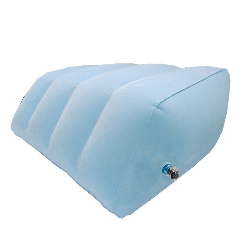 1623490846782.jpg Inflatable Flocking Leg Cushion Portable Parallel Square Leg Cushion - Image 1