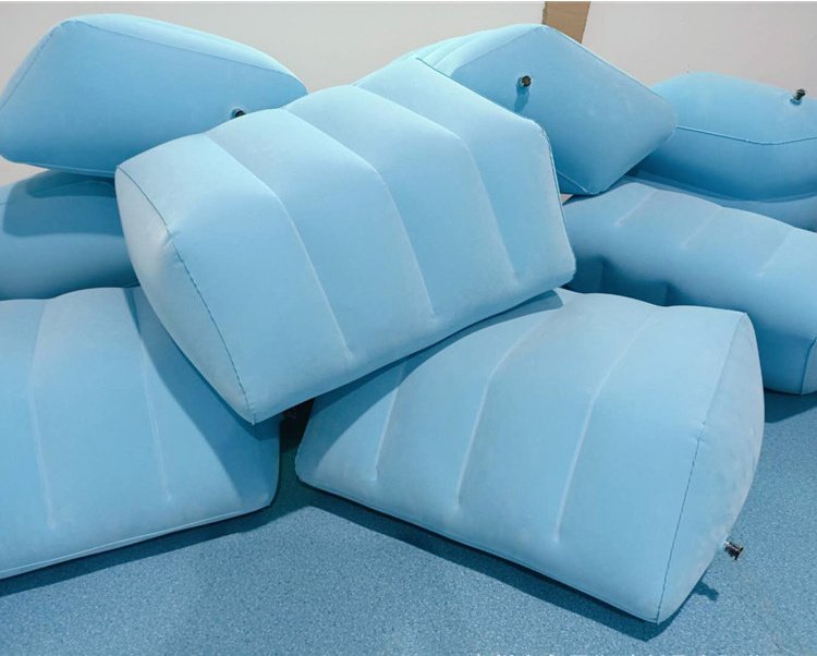 1623490846783.jpg Inflatable Flocking Leg Cushion Portable Parallel Square Leg Cushion - Image 2