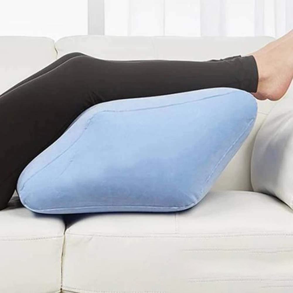 1623490846786.jpg Inflatable Flocking Leg Cushion Portable Parallel Square Leg Cushion - Image 3