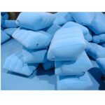 Inflatable Flocking Leg Cushion Portable Parallel Square Leg Cushion - Image 4