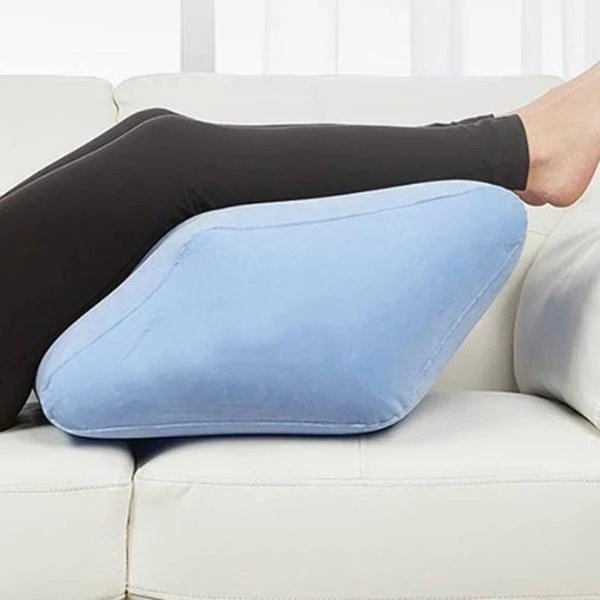 1623492236925.jpg Inflatable Flocking Leg Cushion Portable Parallel Square Leg Cushion - Image 5